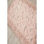 ÇAPA HOME PAMUK 2'Lİ BANYO PASPASI YAPRAK DESEN PUDRA 8696474231909
